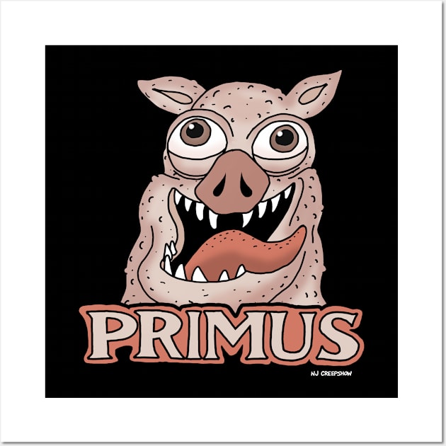 PRIMUS "Pork Soda" Wall Art by NJ Creepshow